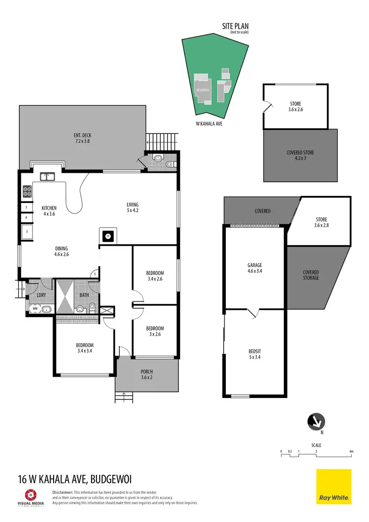 Floorplan of Homely house listing, 16 West Kahala Avenue, Budgewoi NSW 2262