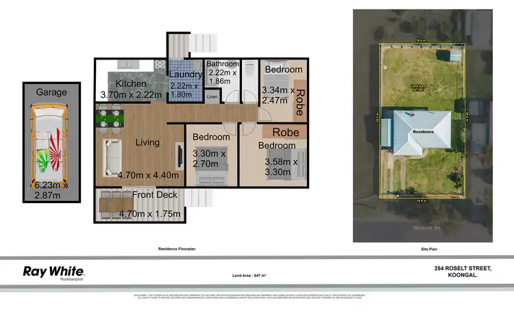 Floorplan of Homely house listing, 254 Roselt Street, Koongal QLD 4701