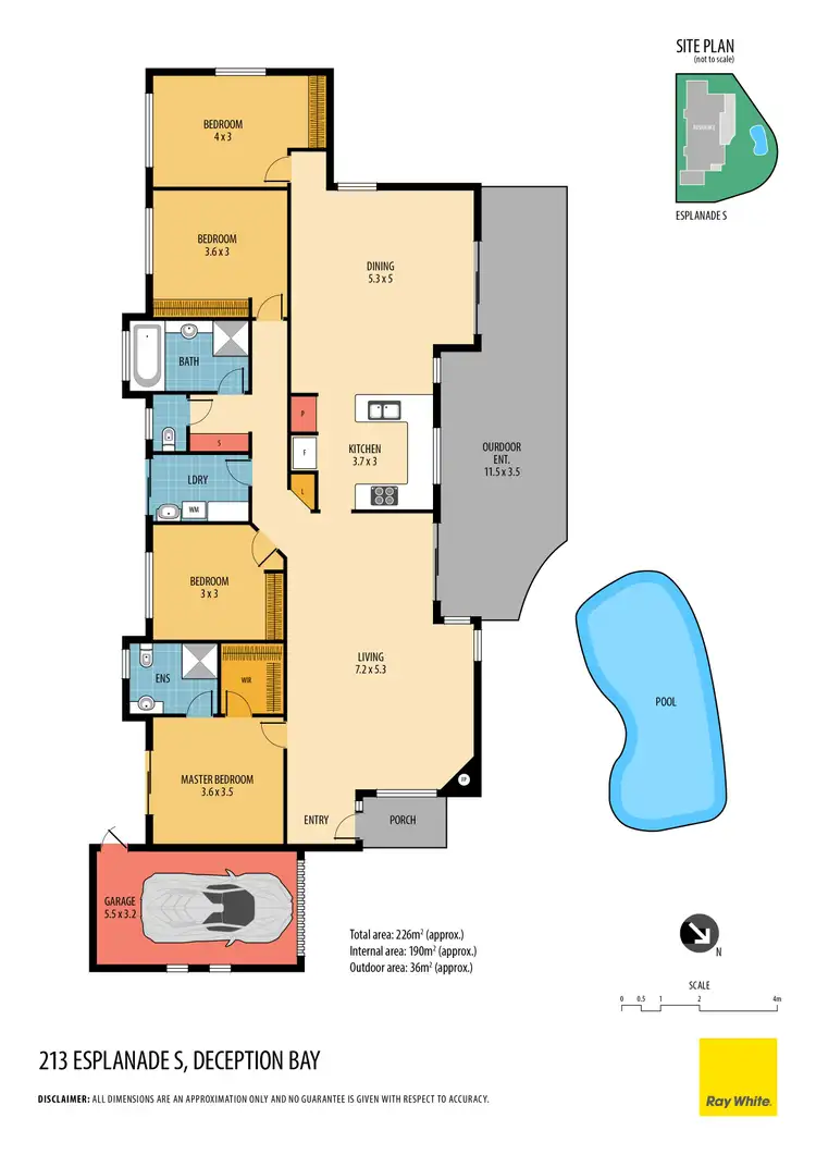 Floorplan of Homely house listing, 213 Esplanade South, Deception Bay QLD 4508