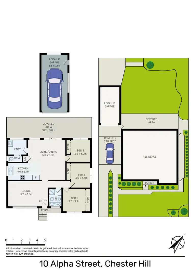 Floorplan of Homely house listing, 10 Alpha Street, Chester Hill NSW 2162