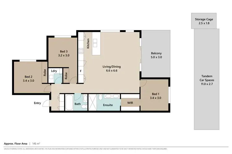 Floorplan of Homely apartment listing, 2310/30 Johnston Street, Bulimba QLD 4171