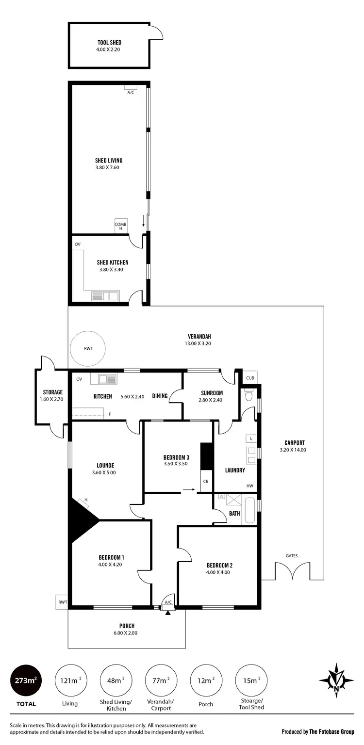 Floorplan of Homely house listing, 20 Helen Street, Pennington SA 5013
