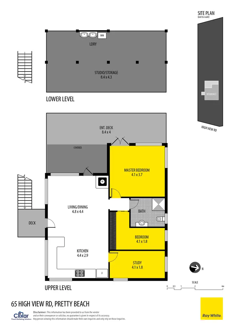 Floorplan of Homely house listing, 65 High View Road, Pretty Beach NSW 2257