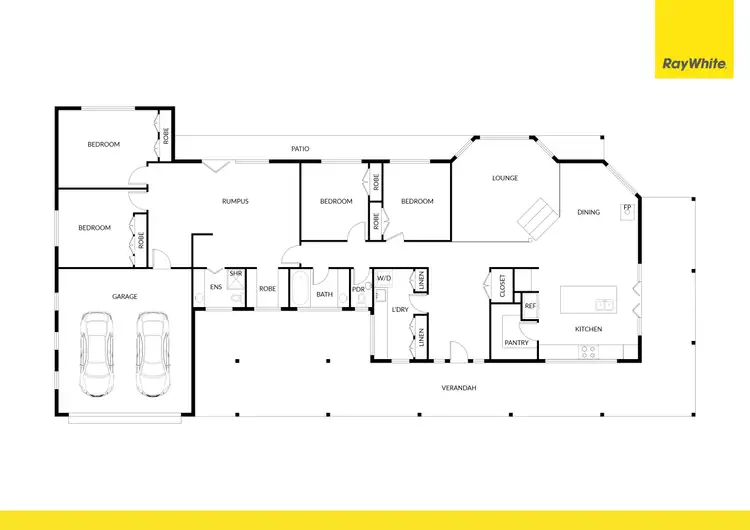 Floorplan of Homely house listing, 50 Lochiel Road, Barwite VIC 3722