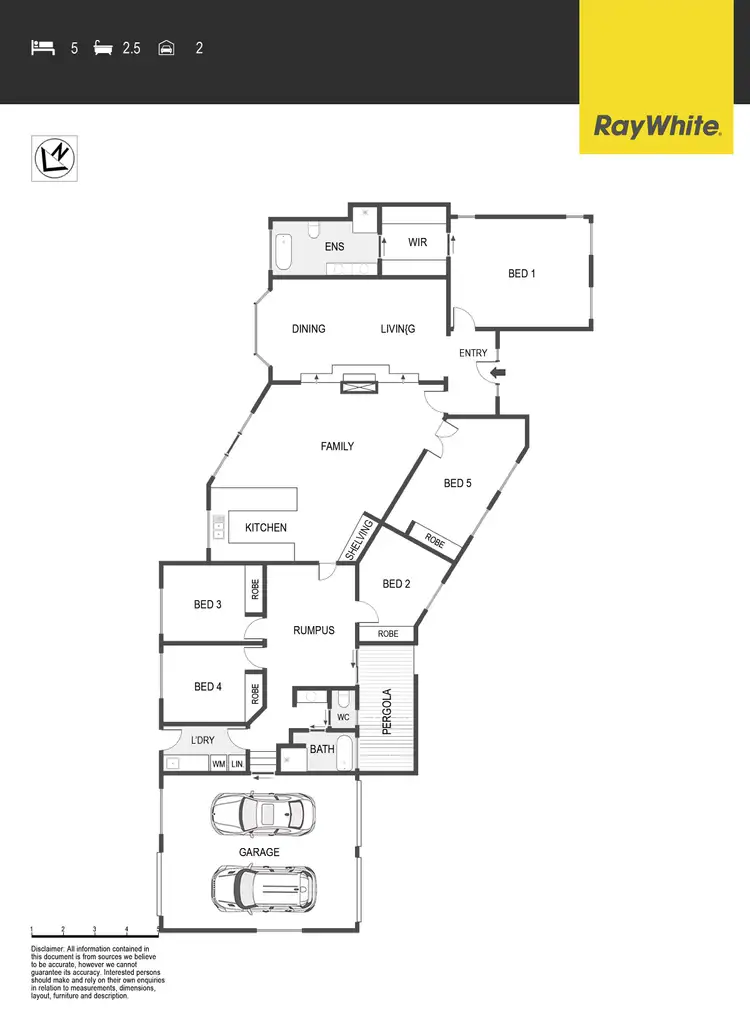 Floorplan of Homely house listing, 6 Eve Place, Nicholls ACT 2913