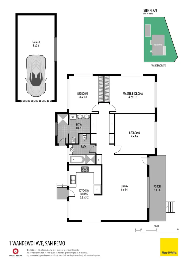 Floorplan of Homely house listing, 1 Wandewoi Avenue, San Remo NSW 2262