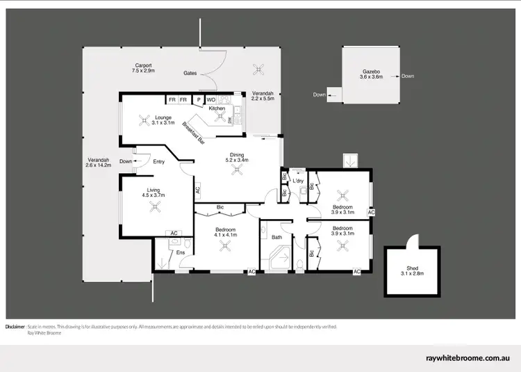 Floorplan of Homely house listing, 8 Smirnoff Place, Cable Beach WA 6726