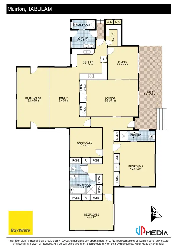 Floorplan of Homely rural property listing, 970 Tabulam Road, Tabulam NSW 2469