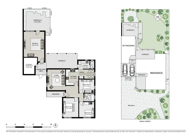 Floorplan of Homely house listing, 25 Finch Street, Notting Hill VIC 3168