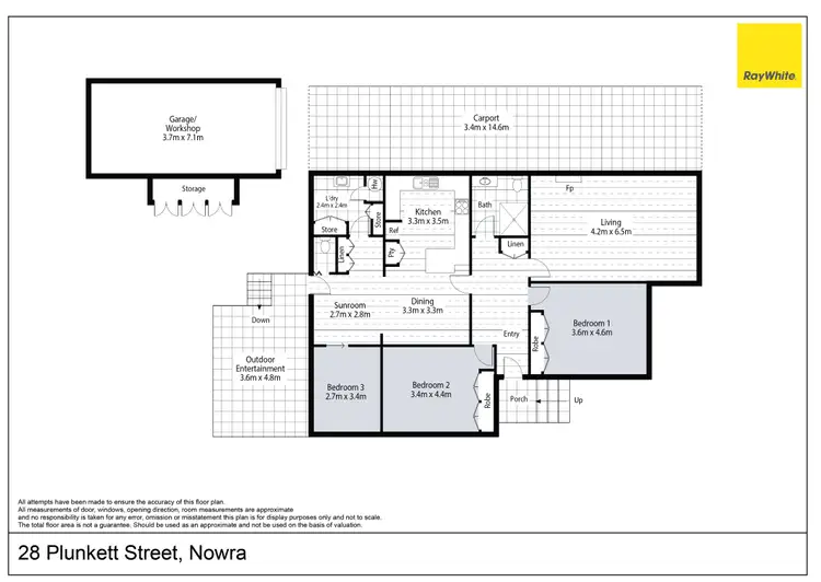 Floorplan of Homely house listing, 28 Plunkett Street, Nowra NSW 2541