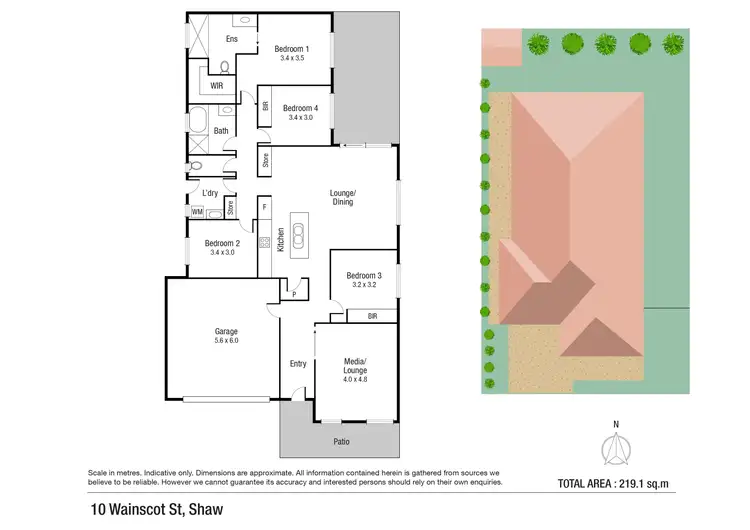 Floorplan of Homely house listing, 10 Wainscot Street, Shaw QLD 4818