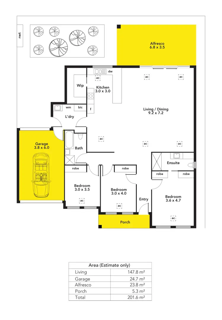 Floorplan of Homely house listing, 23 Ross Street, Torrensville SA 5031