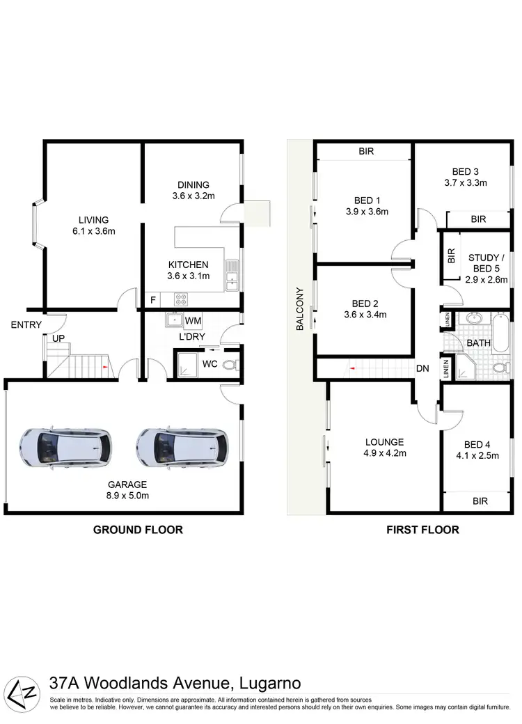 Floorplan of Homely house listing, 37a Woodlands Avenue, Lugarno NSW 2210