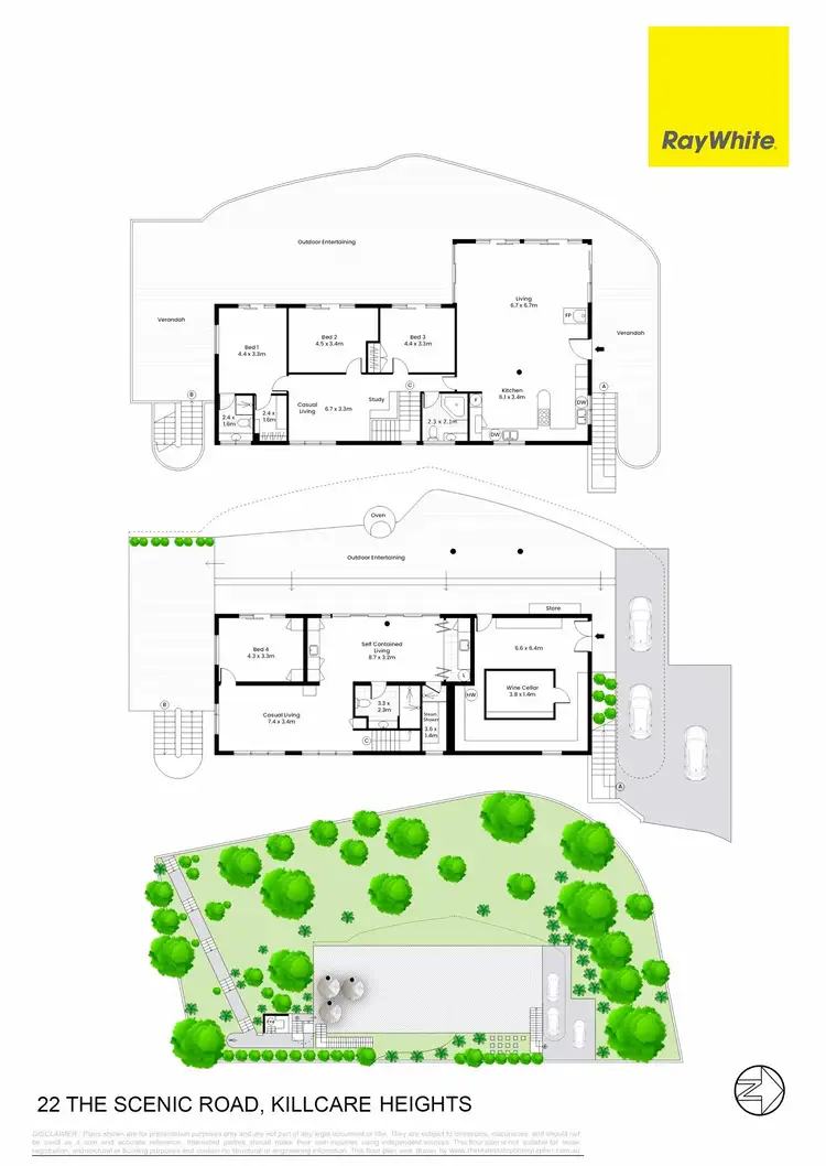 Floorplan of Homely house listing, 22 The Scenic Road, Killcare NSW 2257