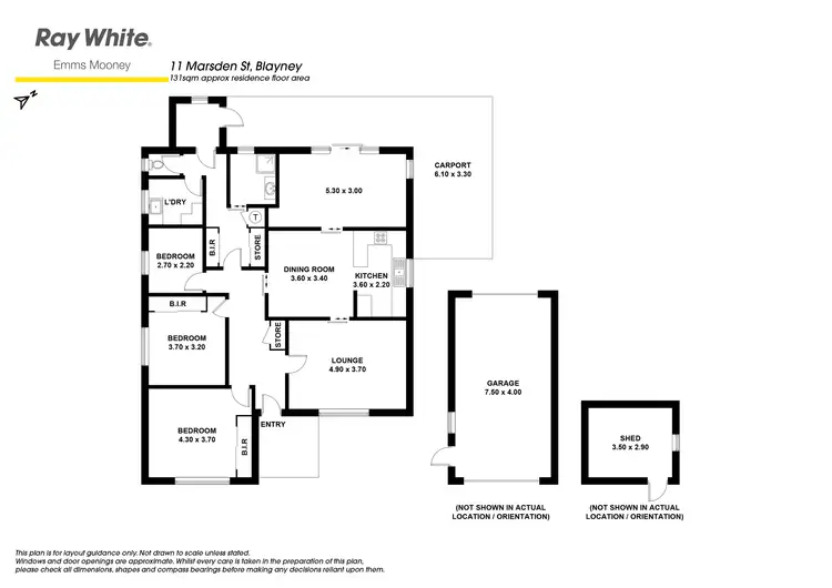 Floorplan of Homely house listing, 11 Marsden Street, Blayney NSW 2799