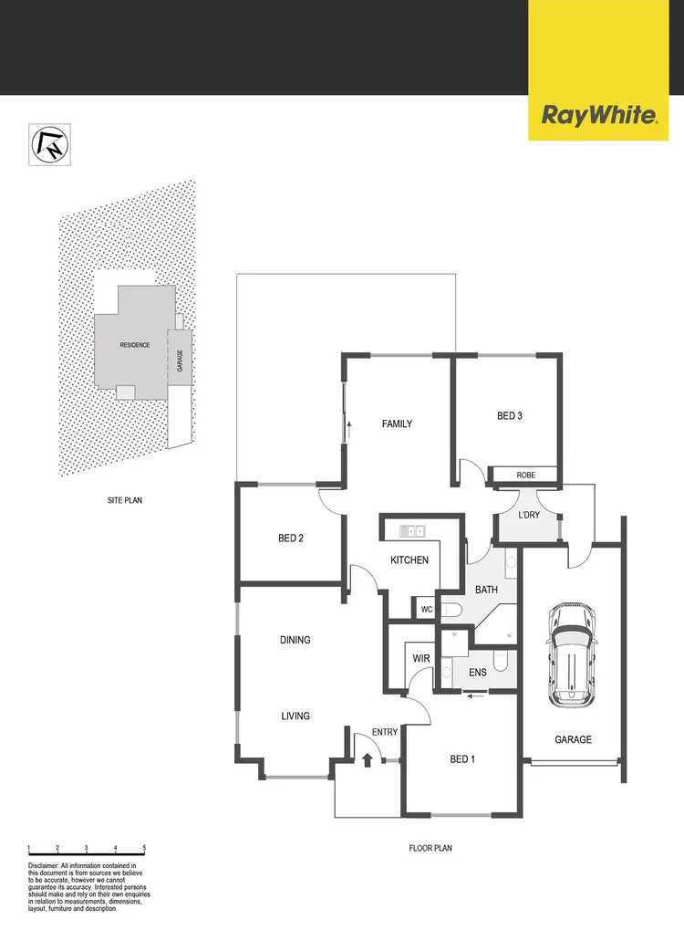 Floorplan of Homely house listing, 6 Bushby Place, Holt ACT 2615