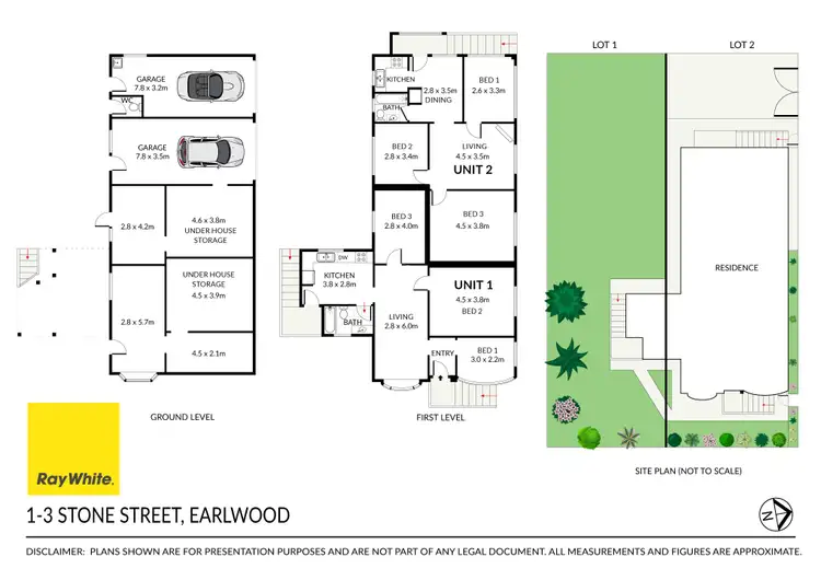 Floorplan of Homely house listing, 1-3 Stone Street, Earlwood NSW 2206