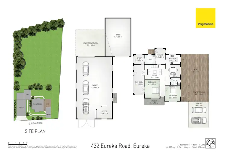 Floorplan of Homely house listing, 432 Eureka Road, Eureka NSW 2480