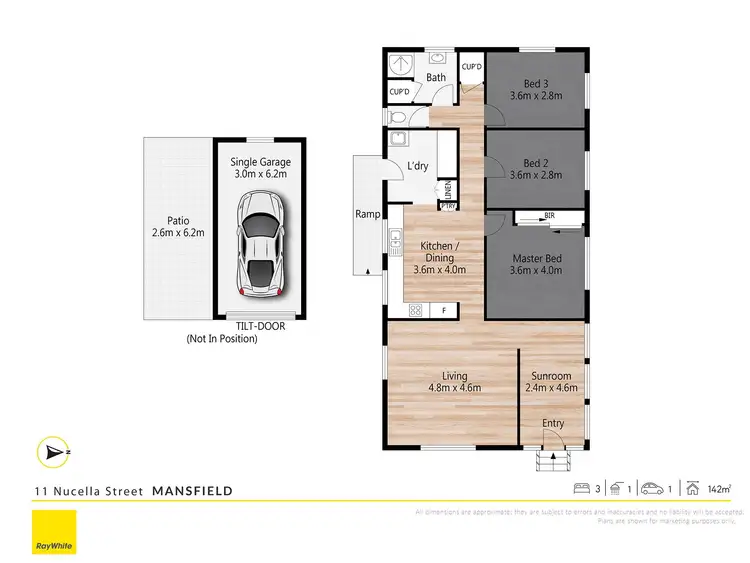 Floorplan of Homely house listing, 11 Nucella Street, Mansfield QLD 4122