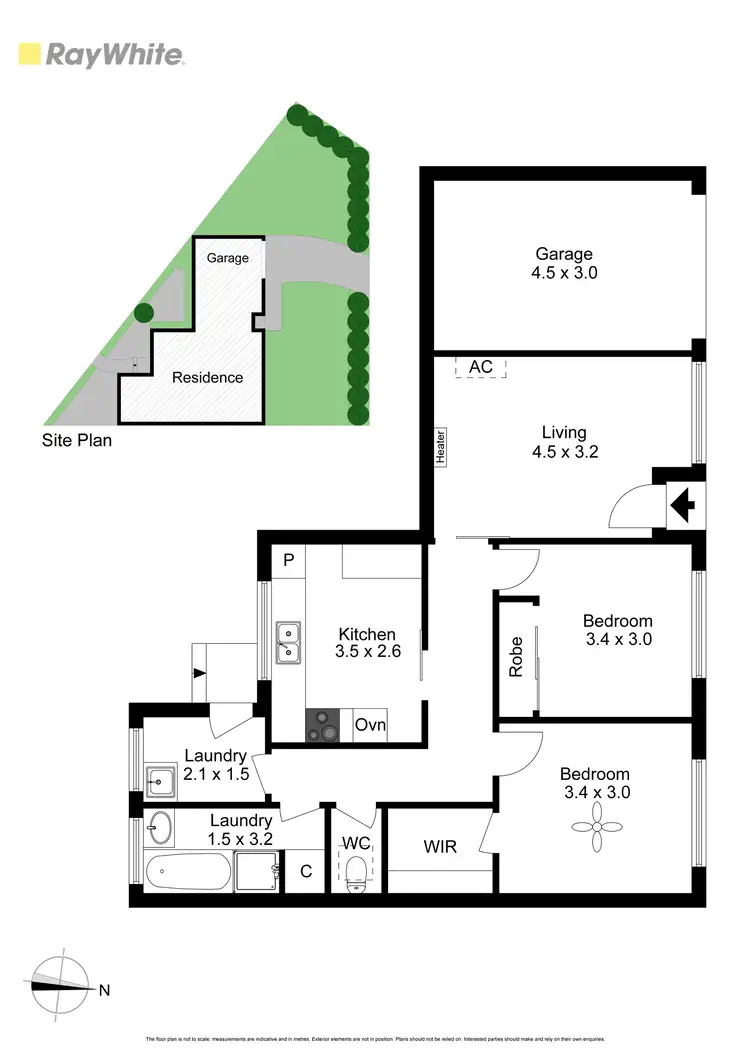 Floorplan of Homely unit listing, 3/6 Burton Avenue, Clayton VIC 3168