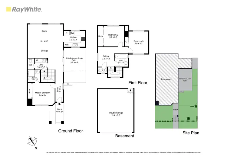 Floorplan of Homely townhouse listing, 1/18 Cabena Crescent, Chadstone VIC 3148