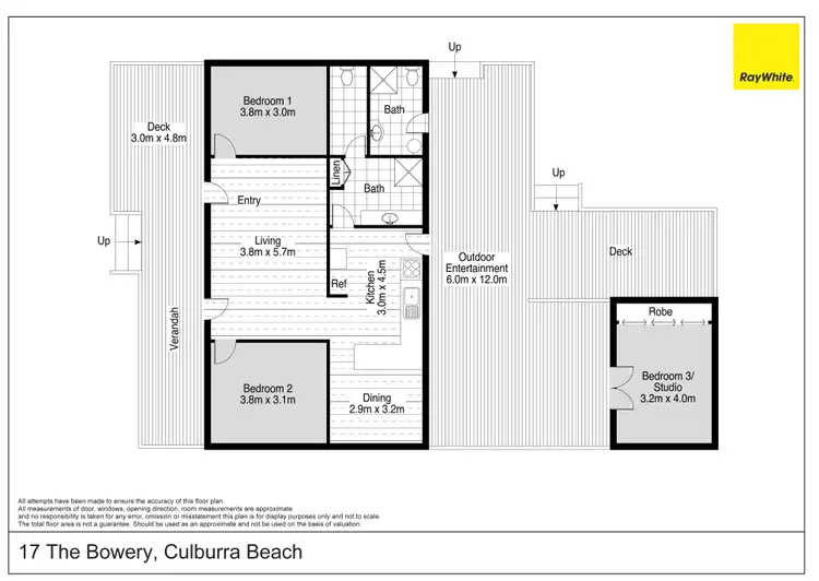 Floorplan of Homely house listing, 17 The Bowery, Culburra Beach NSW 2540