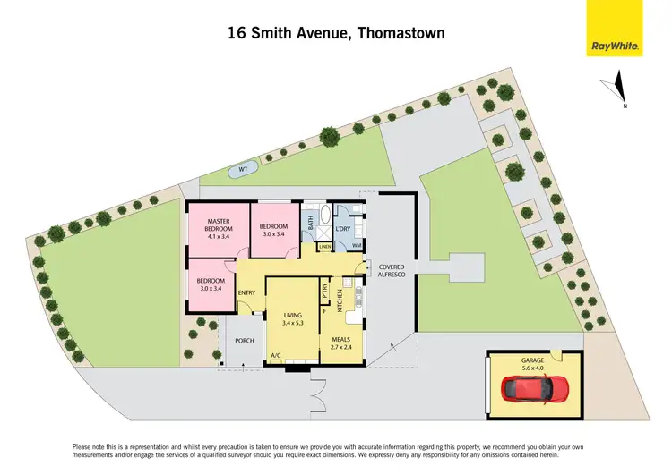 Floorplan of Homely house listing, 16 Smith Avenue, Thomastown VIC 3074