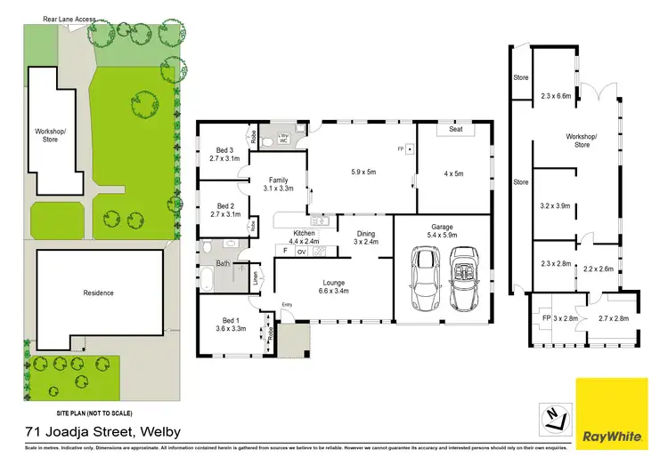 Floorplan of Homely house listing, 71 Joadja Street, Welby NSW 2575
