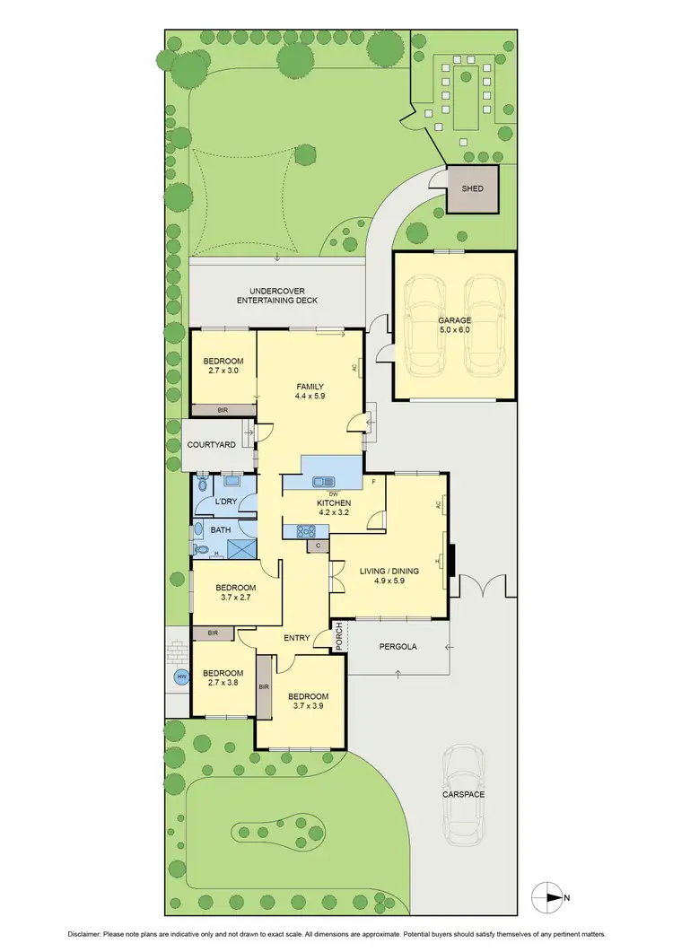 Floorplan of Homely house listing, 15 Shaw Street, Fawkner VIC 3060