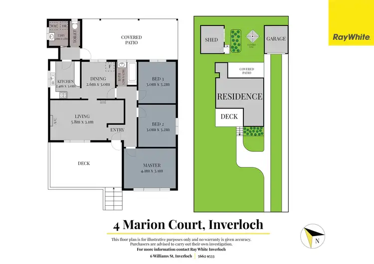 Floorplan of Homely house listing, 4 Marion Court, Inverloch VIC 3996