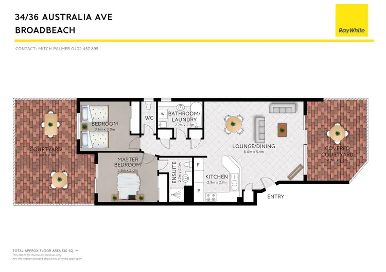 Floorplan of Homely unit listing, 34/36 Australia Avenue, Broadbeach QLD 4218