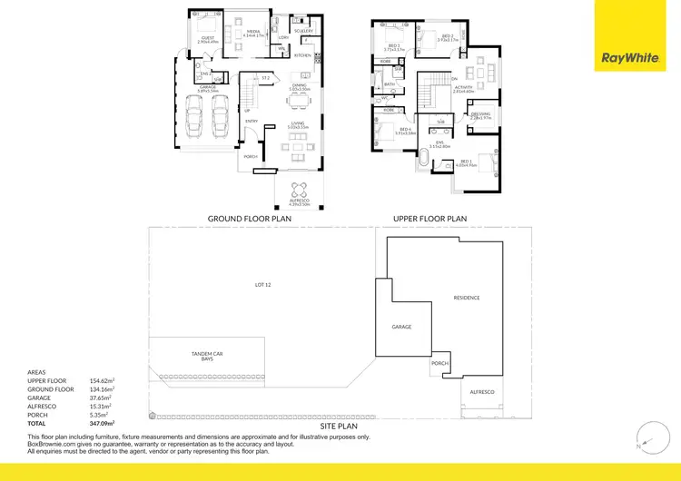 Floorplan of Homely house listing, 13A Bow Street, Wilson WA 6107