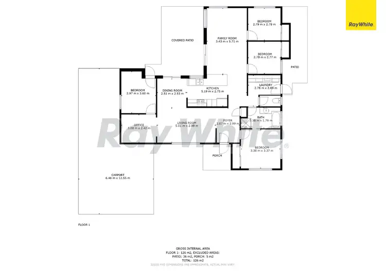 Floorplan of Homely house listing, 7 Clementine Place, Bli Bli QLD 4560