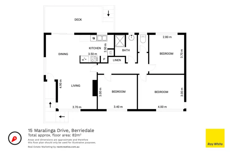 Floorplan of Homely house listing, 15 Maralinga Drive, Berriedale TAS 7011