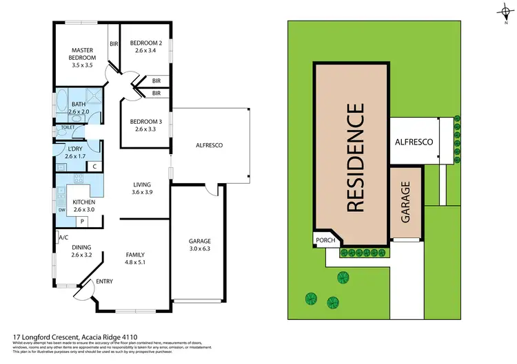 Floorplan of Homely house listing, 17 Longford Crescent, Acacia Ridge QLD 4110