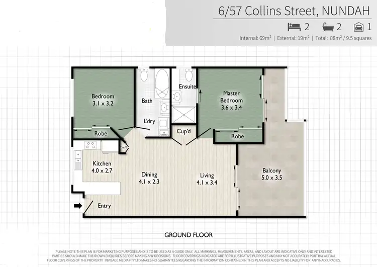 Floorplan of Homely house listing, 6/57 Collins Street, Nundah QLD 4012