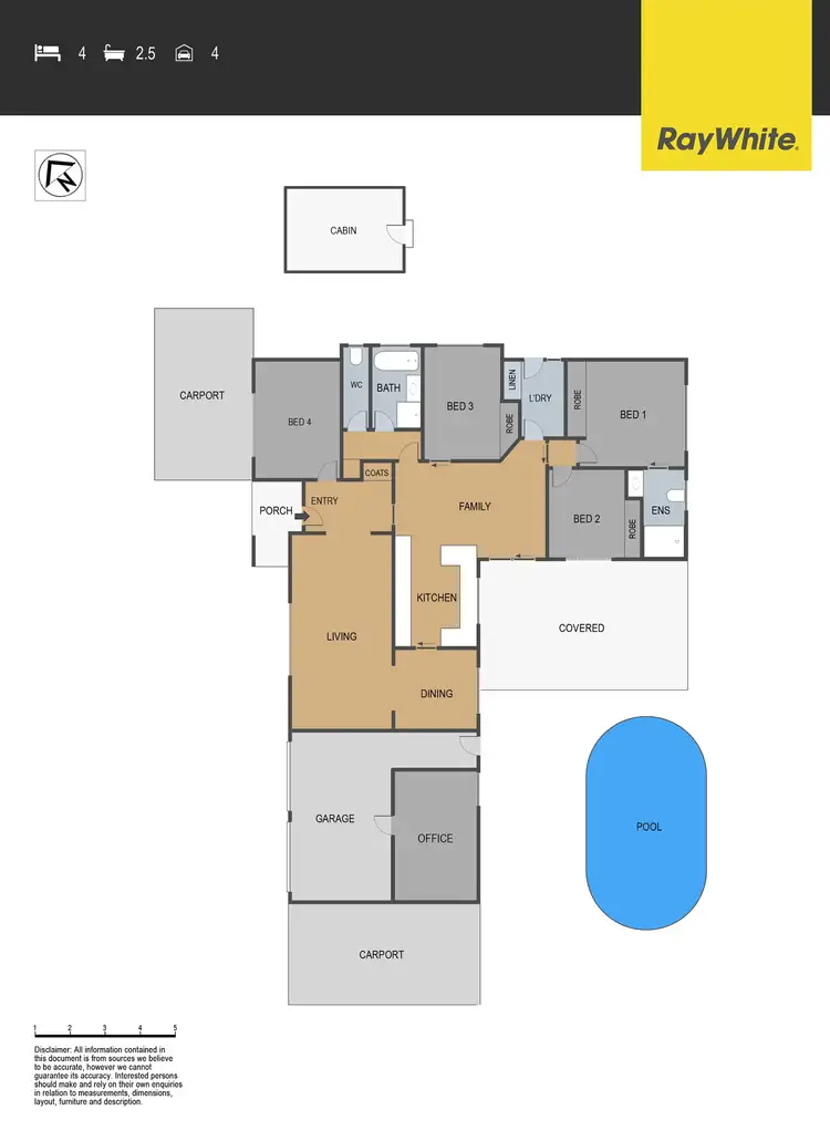 Floorplan of Homely house listing, 35 Fred Lane Crescent, Gordon ACT 2906