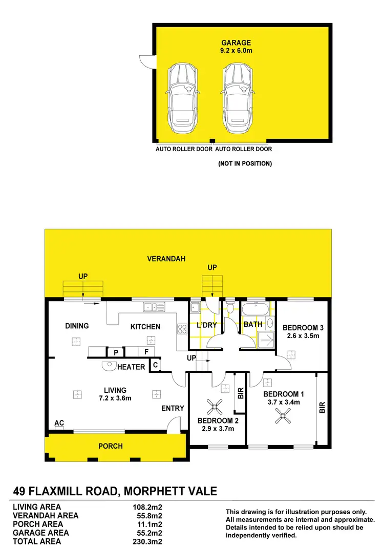Floorplan of Homely house listing, 49 Flaxmill Road, Morphett Vale SA 5162