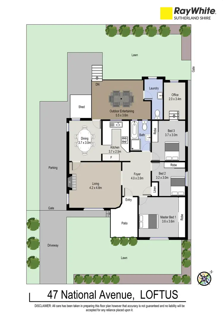 Floorplan of Homely house listing, 47 National Avenue, Loftus NSW 2232