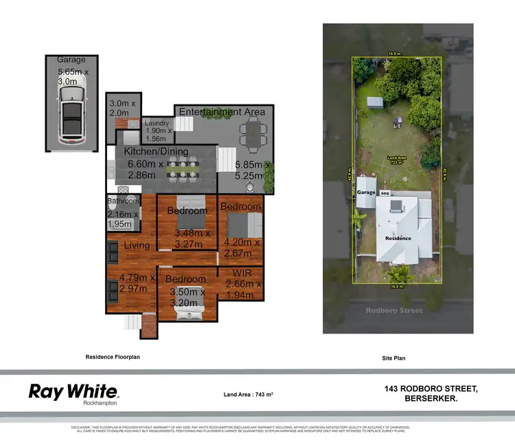 Floorplan of Homely house listing, 143 Rodboro Street, Berserker QLD 4701