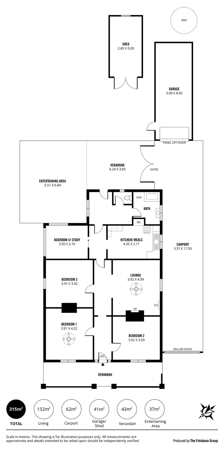 Floorplan of Homely house listing, 18 Edward Street, Ottoway SA 5013