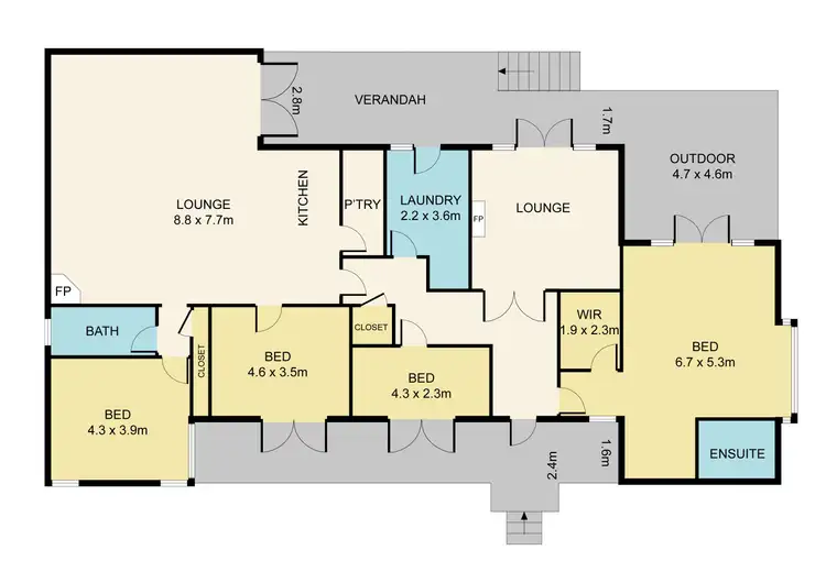 Floorplan of Homely rural property listing, 181 Bunyah Road, Firefly NSW 2429
