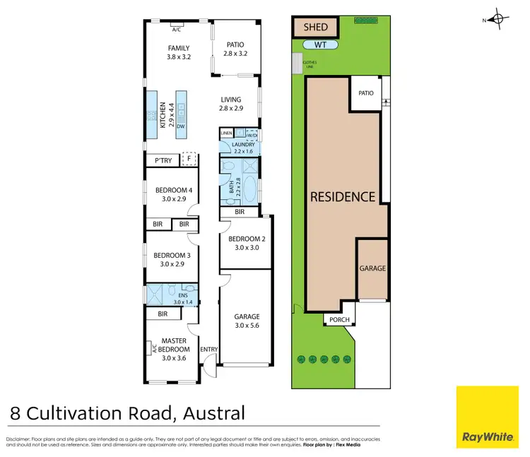 Floorplan of Homely house listing, 8 Cultivation Road, Austral NSW 2179