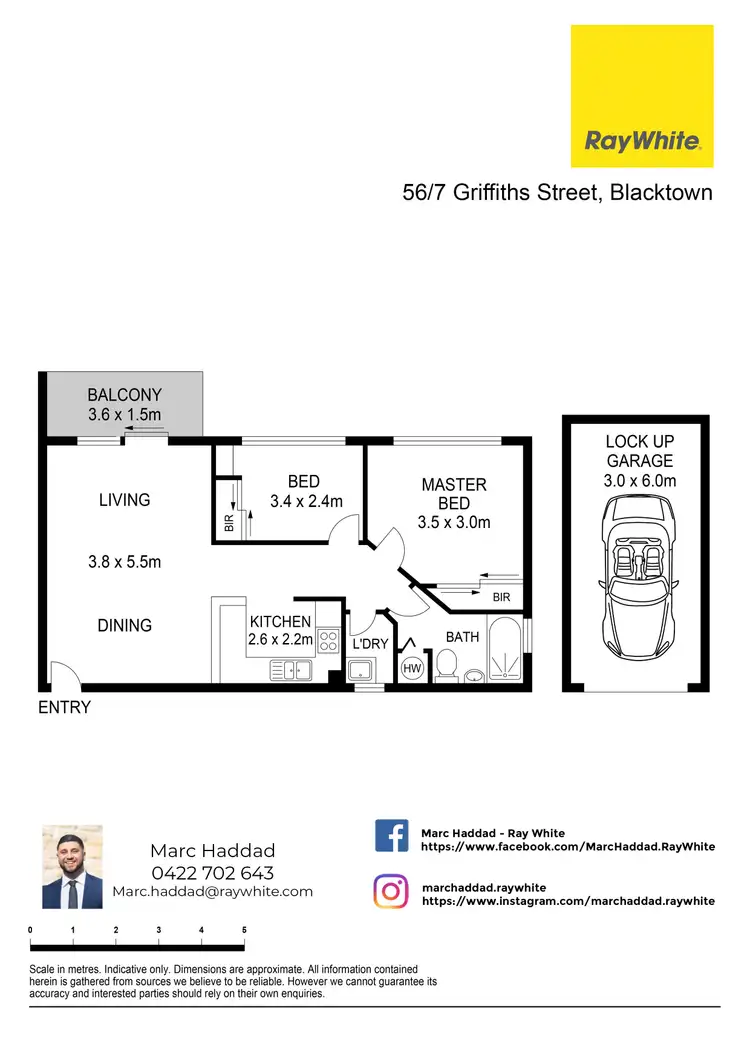 Floorplan of Homely unit listing, 56/7 Griffiths Street, Blacktown NSW 2148
