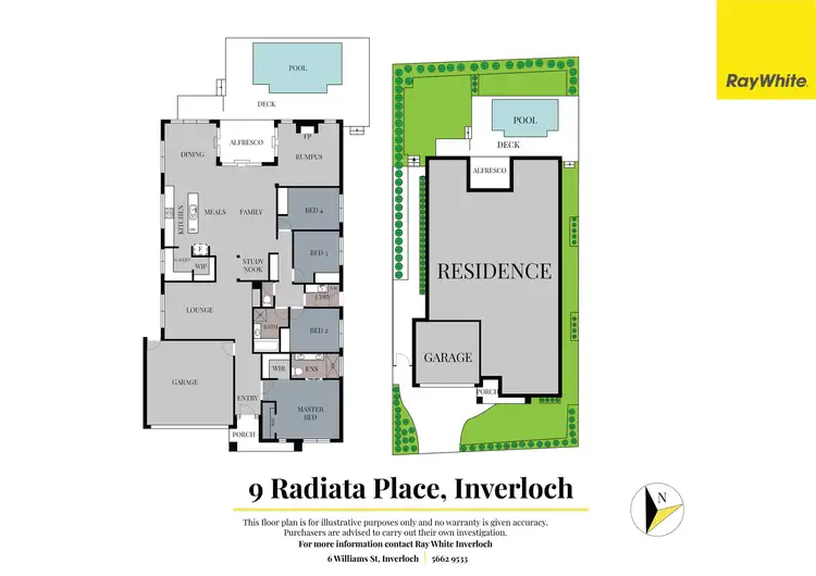 Floorplan of Homely house listing, 9 Radiata Place, Inverloch VIC 3996