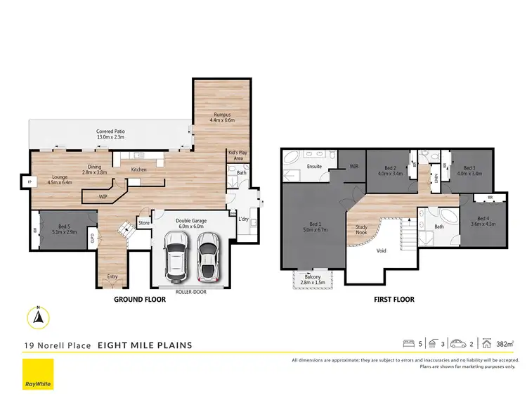 Floorplan of Homely house listing, 19 Norell Place, Eight Mile Plains QLD 4113
