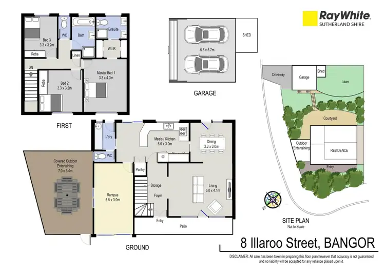 Floorplan of Homely house listing, 8 Illaroo Street, Bangor NSW 2234