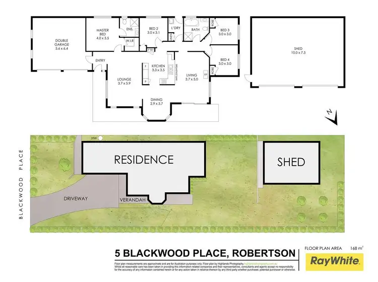Floorplan of Homely house listing, 5 Blackwood Place, Robertson NSW 2577