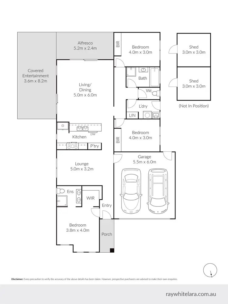 Floorplan of Homely house listing, 37 Grand Lakes Way, Lara VIC 3212