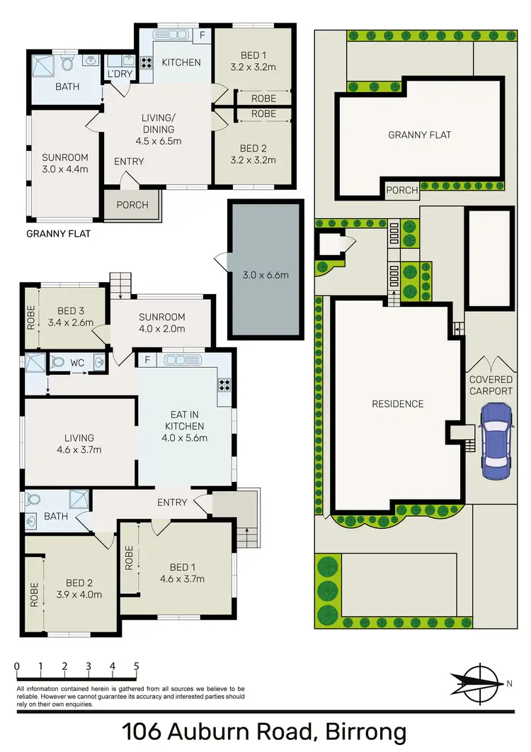 Floorplan of Homely house listing, 106 Auburn Road, Birrong NSW 2143